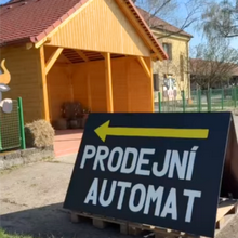 Ukazatel k prodejnímu automatu